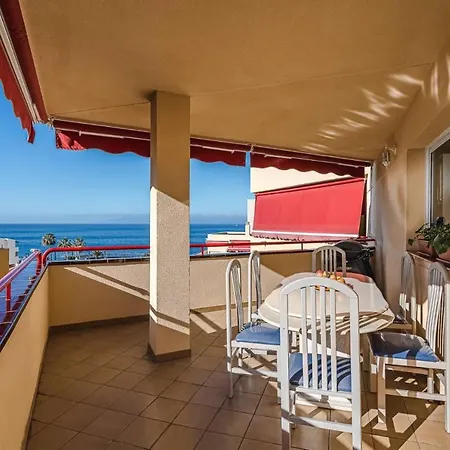 Cozy Beachfront Flat With Pool & Panoramic Sea View Terrace * פוארטו דה סנטיאגו