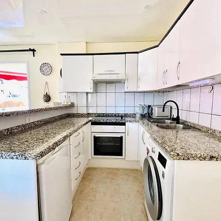 דירה Cozy Beachfront Flat With Pool & Panoramic Sea View Terrace פוארטו דה סנטיאגו